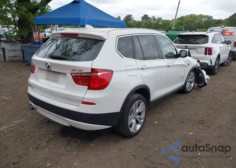 2011 BMW X3 xDrive35I из США, поврежденный, VIN 5UXWX7C59BL731905